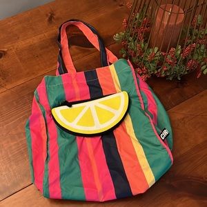 Circus by Sam Edelman lemon folding tote